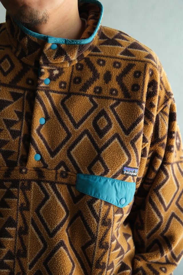 Utah/"patagonia" synchilla fleece snap tee pullover/MSBB