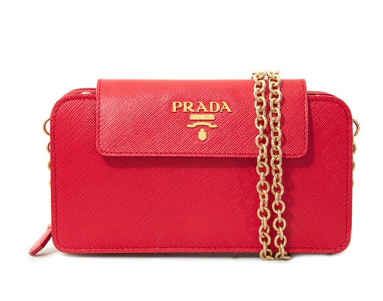 プラダ PRADA レディース サフィアーノ チェーン ショルダーバッグ 1ZH048 QWA FUOCO