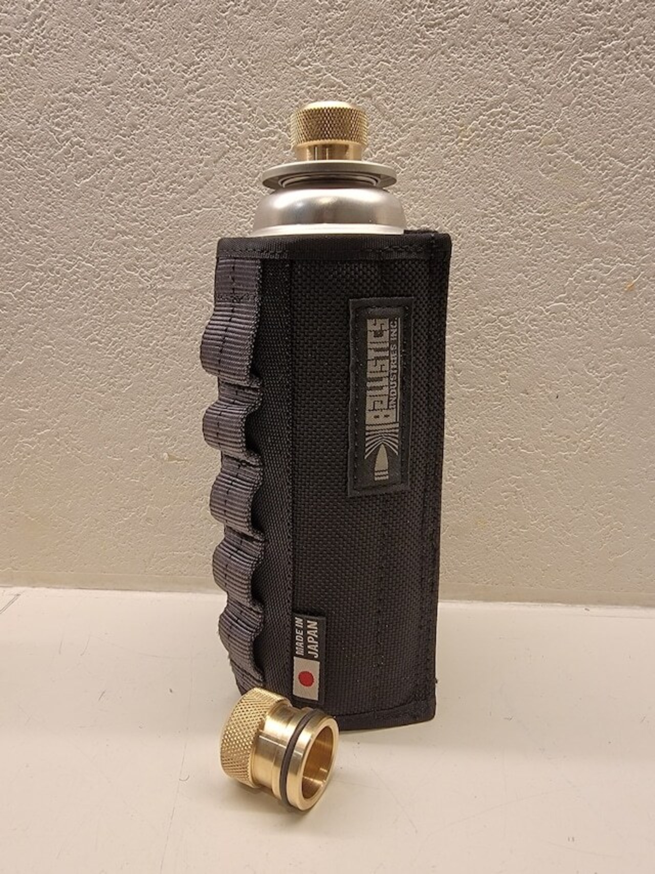 CB缶専用真鍮製「MORE E CAP」 Ver.1　磁石付き