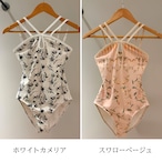 ティアドロップ ダブルストラップ レオタード 2色展開 L1516