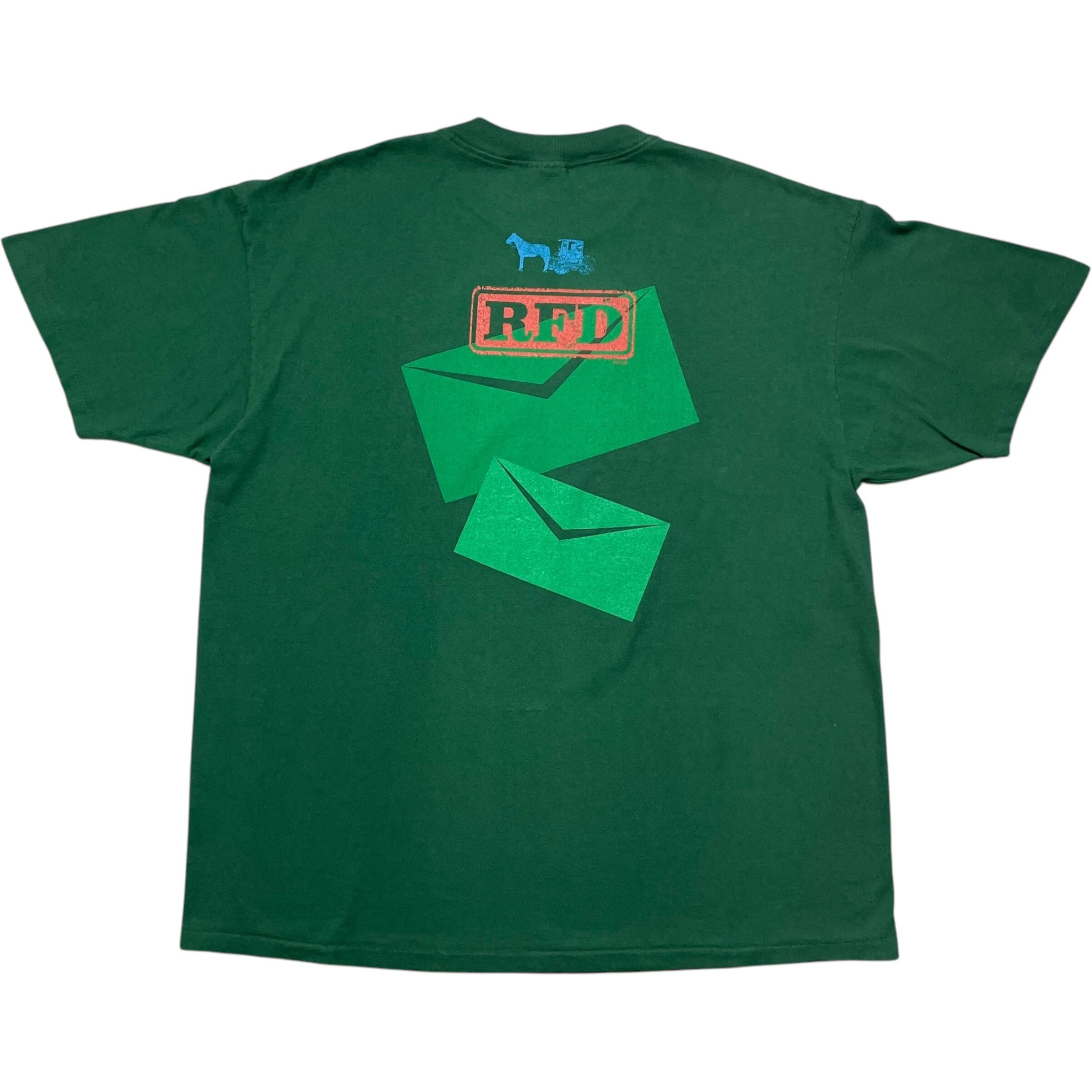 XXL》 ONEITA オニータ Tシャツ 切手デザイン グリーン シングル XXL》 ONEITA オニータ Tシャツ 切手デザイン グリーン シングル