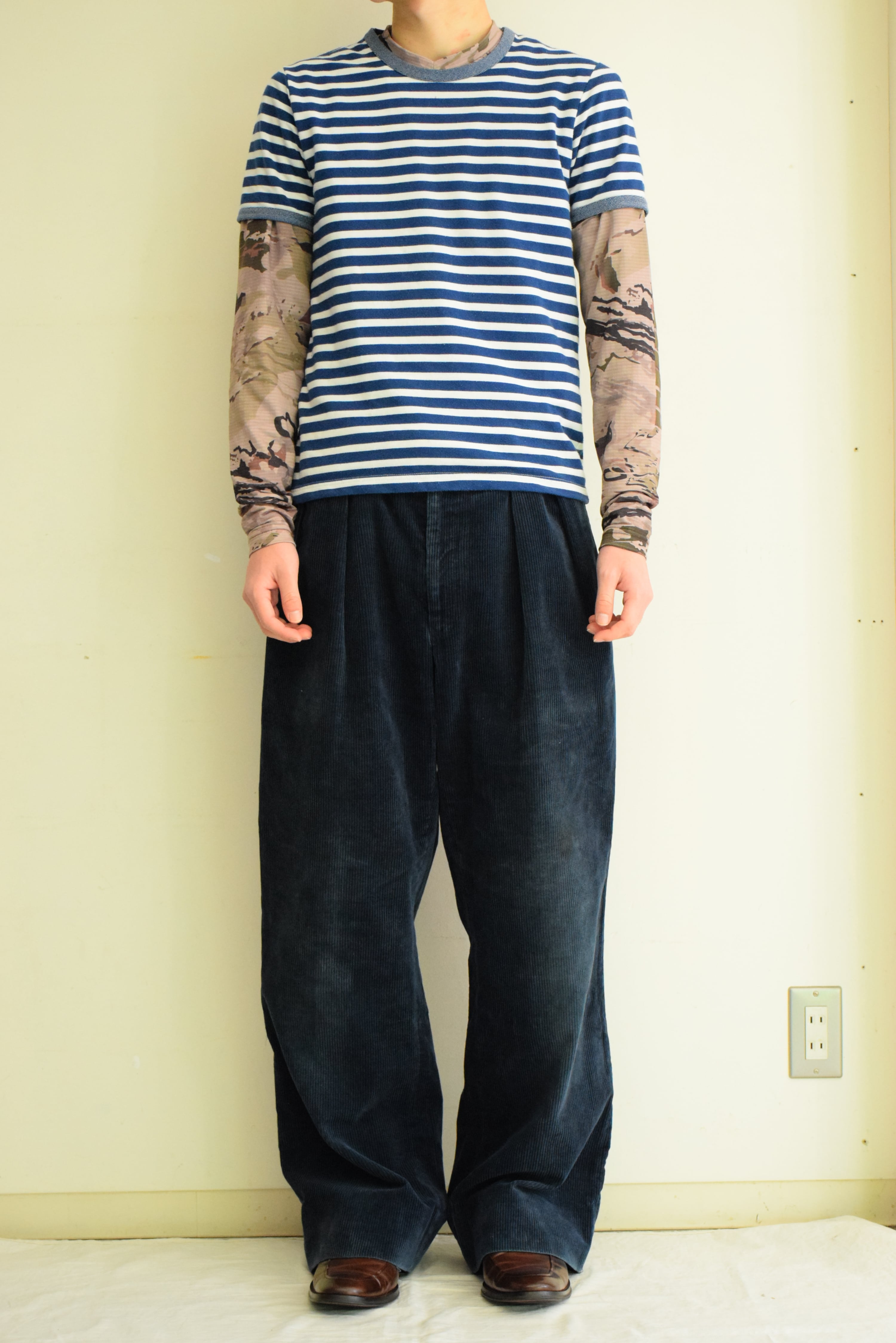 90's Ralph Lauren コーデュロイパンツ メンズ W32 L30 ネイビー