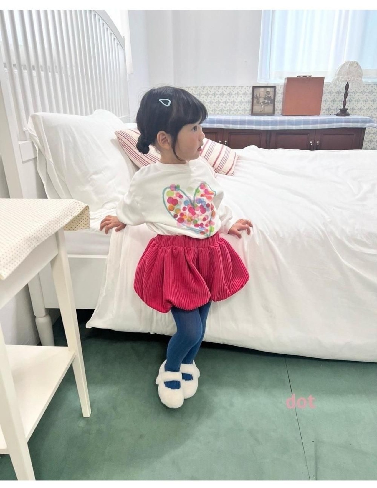 ドット / dot. / 雲バルーンパンツ / 韓国子供服 / キッズ / 26winter〖取寄〗*XS~XL*