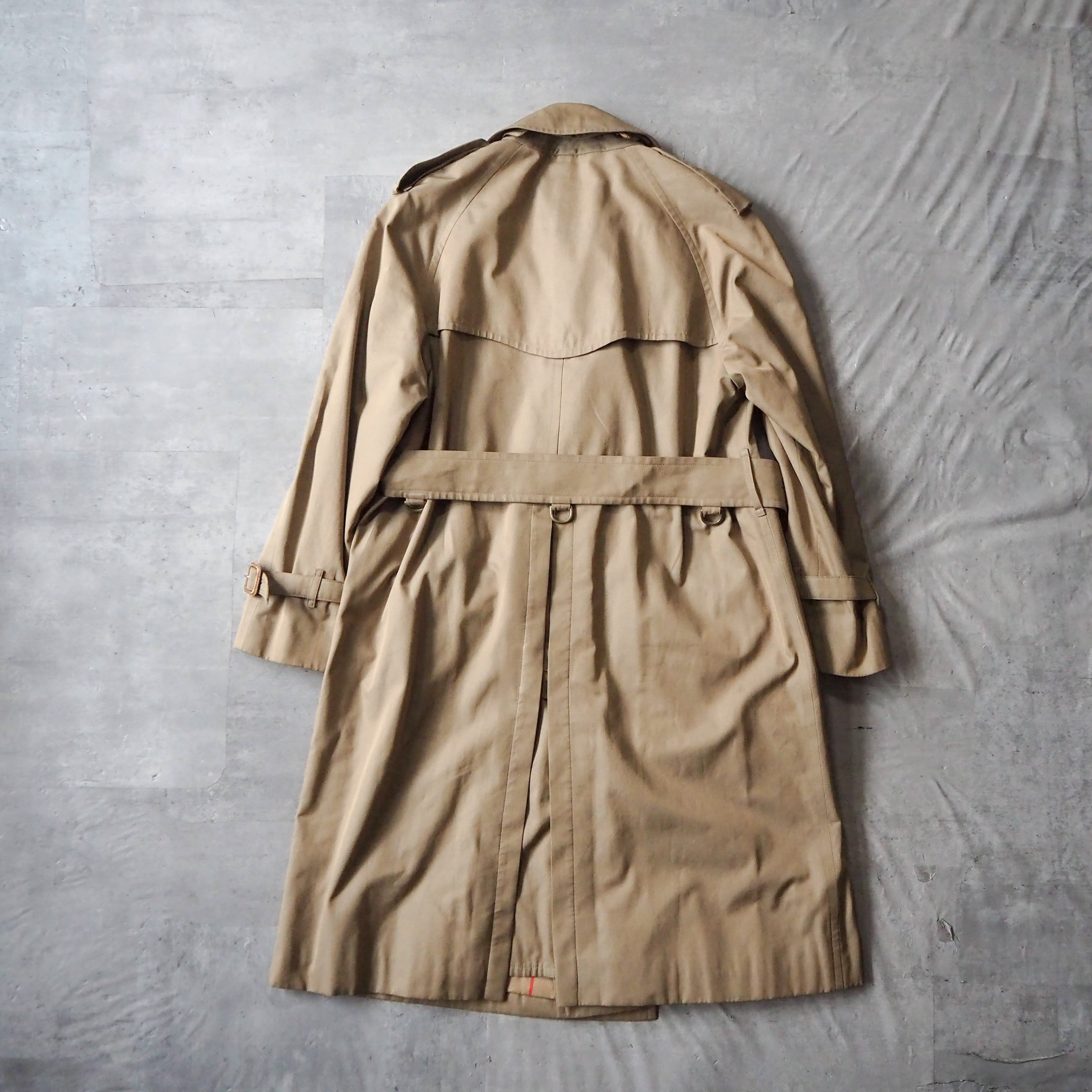 70s-80s “BURBERRYS” trench coat made in England 70年代 80 