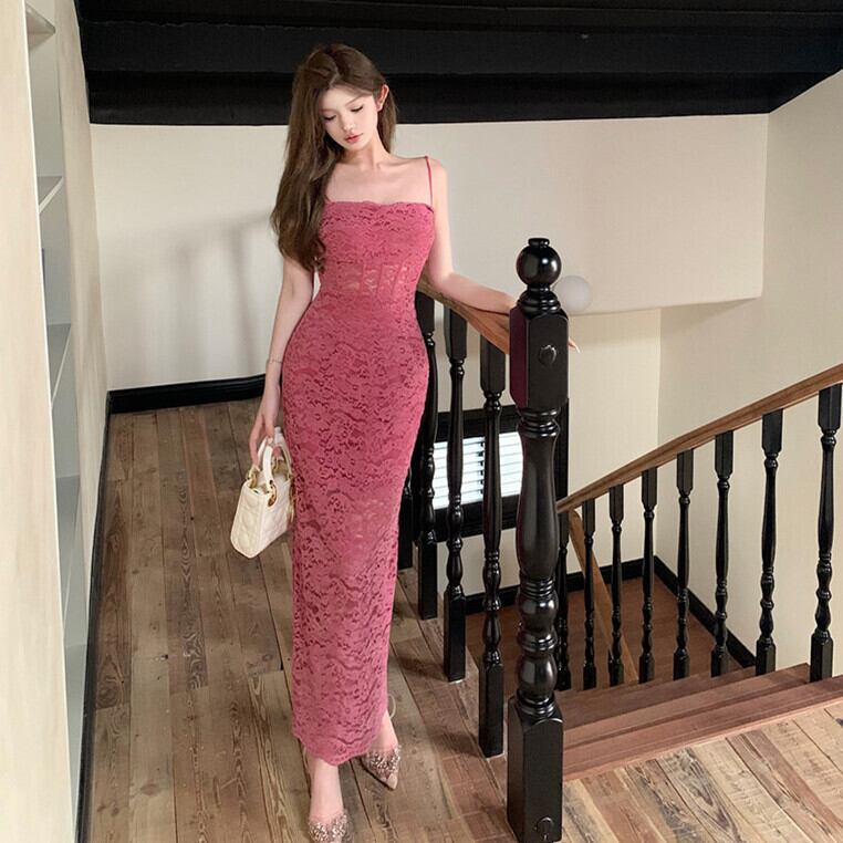 【dress】レースキャミワンピース M23032