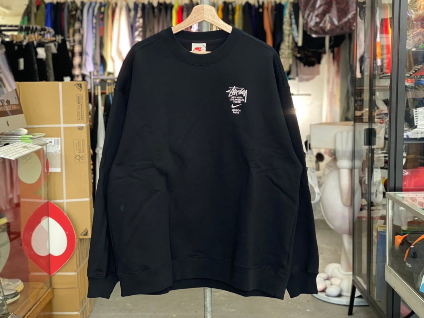 STÜSSY / NIKE NRG ZR CREW FLEECE / L