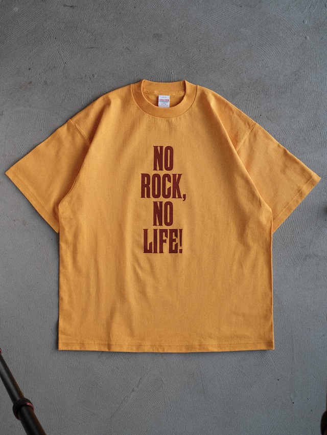 "NO ROCK, NO LIFE!" tee / 3color