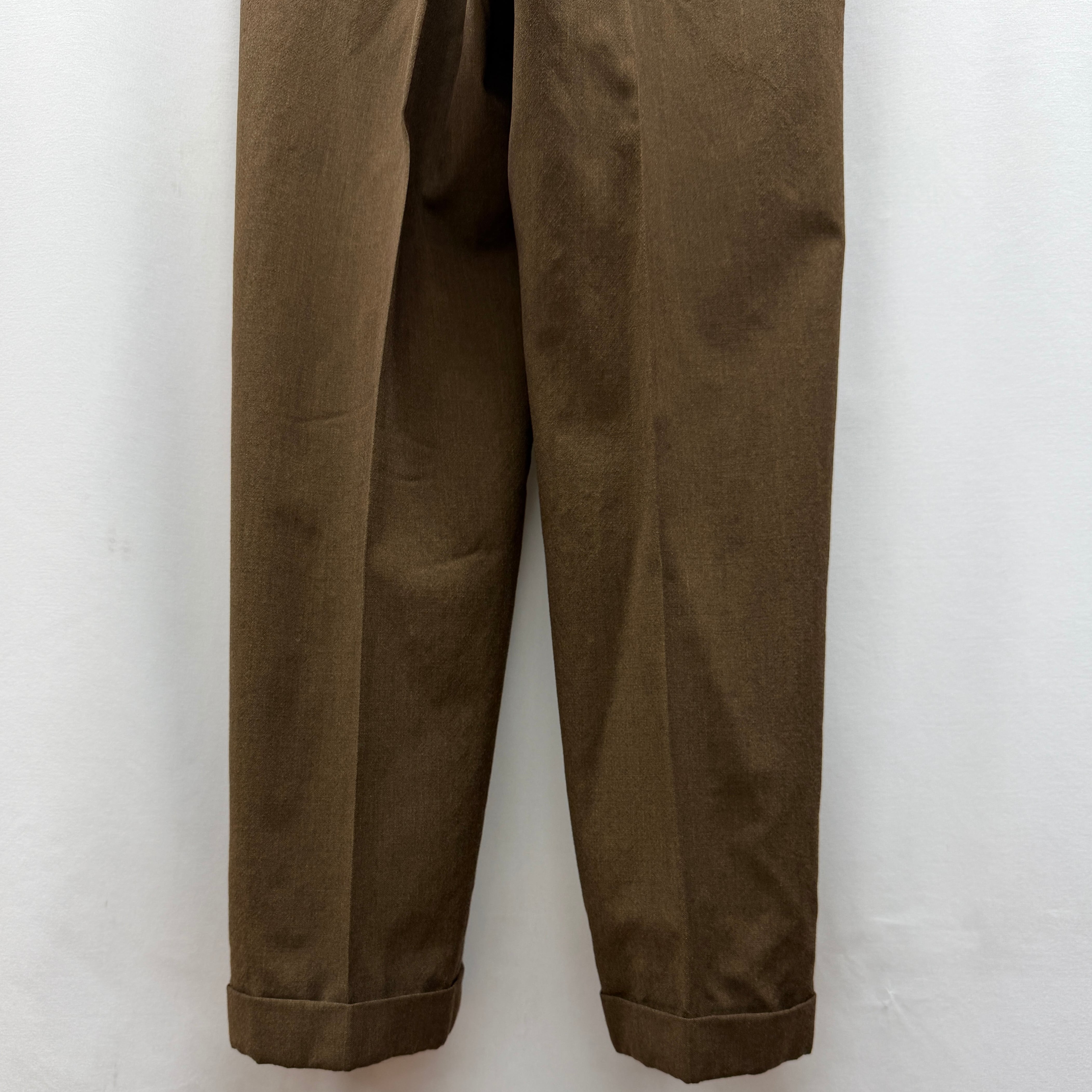 VINTAGE】70-80s VINTAGE SLACKS ヴィンテージスラックス ブラウン