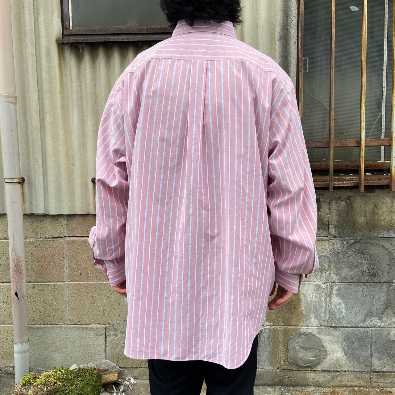 brooks brothers ブルックスブラザーズ 90s 6ボタン　シャツ 90年代 Brooks Brothers ブルックスブラザーズ ストライプ ボタン