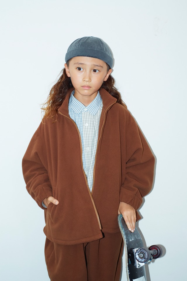 【MIN-NANO×frankygrow】FLEECE ZIP BLOUSON / 2