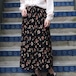 RETRO VINTAGE FLOWER PATTERNED LONG SKIRT/レトロ古着花柄ロングスカート