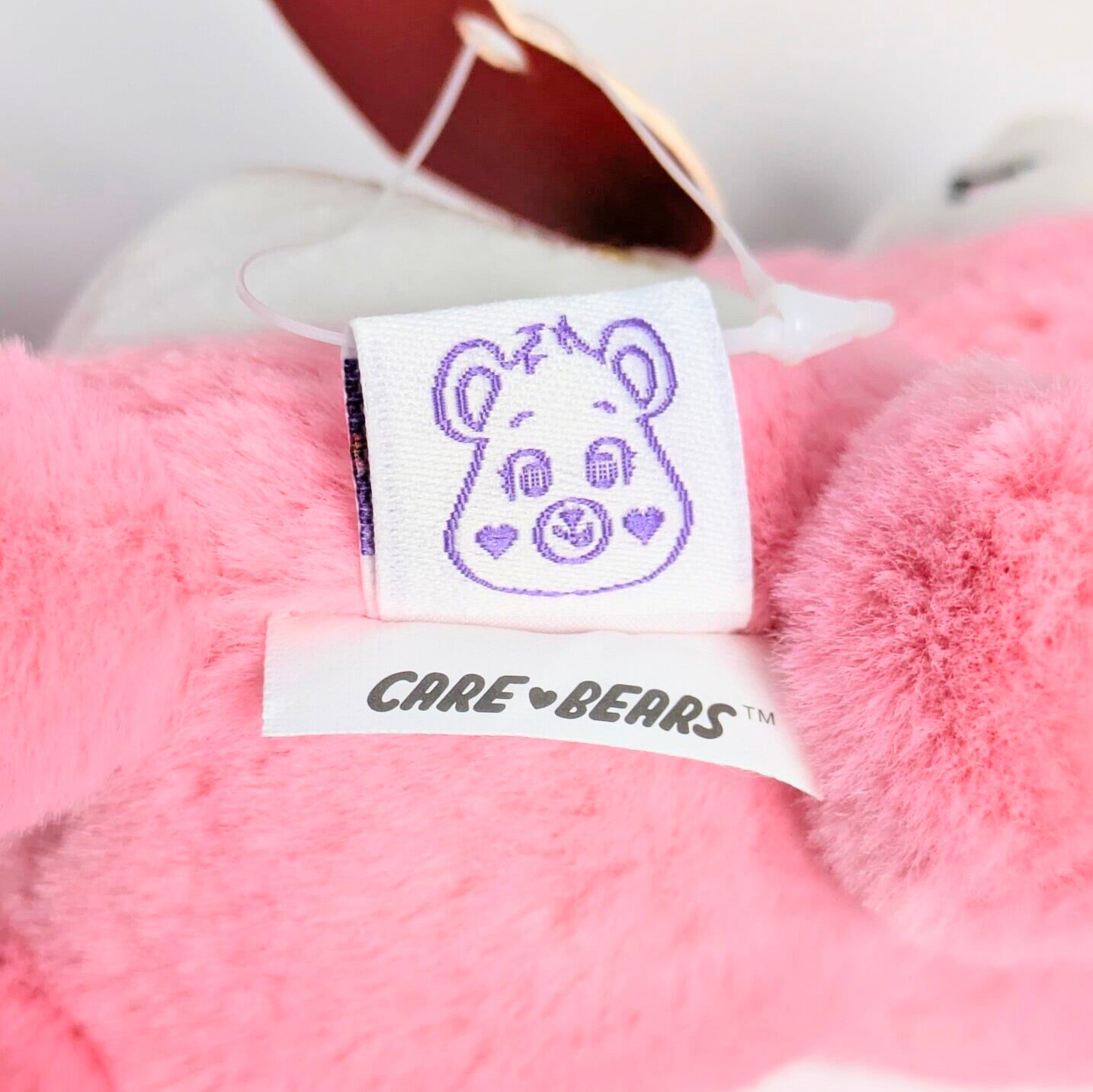 【 Care Bears（ケアベア）】 『 Love-A-Lot Bear ラブアロットベア 』ぬいぐるみキーホルダー / plush keyholder〚アメリカン雑貨 アメトイ〛