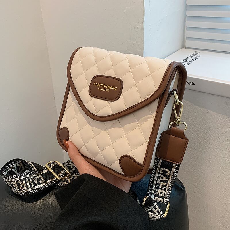 刺繍オータム 秋物 スクウェア メッセンジャーバッグ 手作りハンドバック65497202996