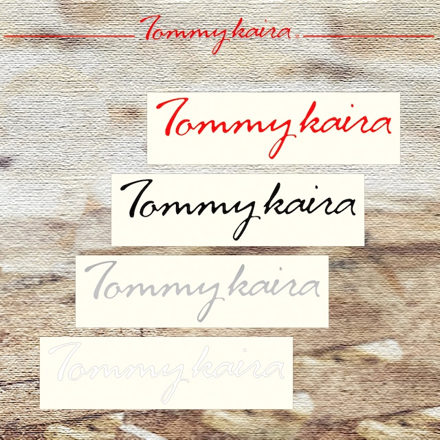 ｢Tommykaira｣ステッカー / M