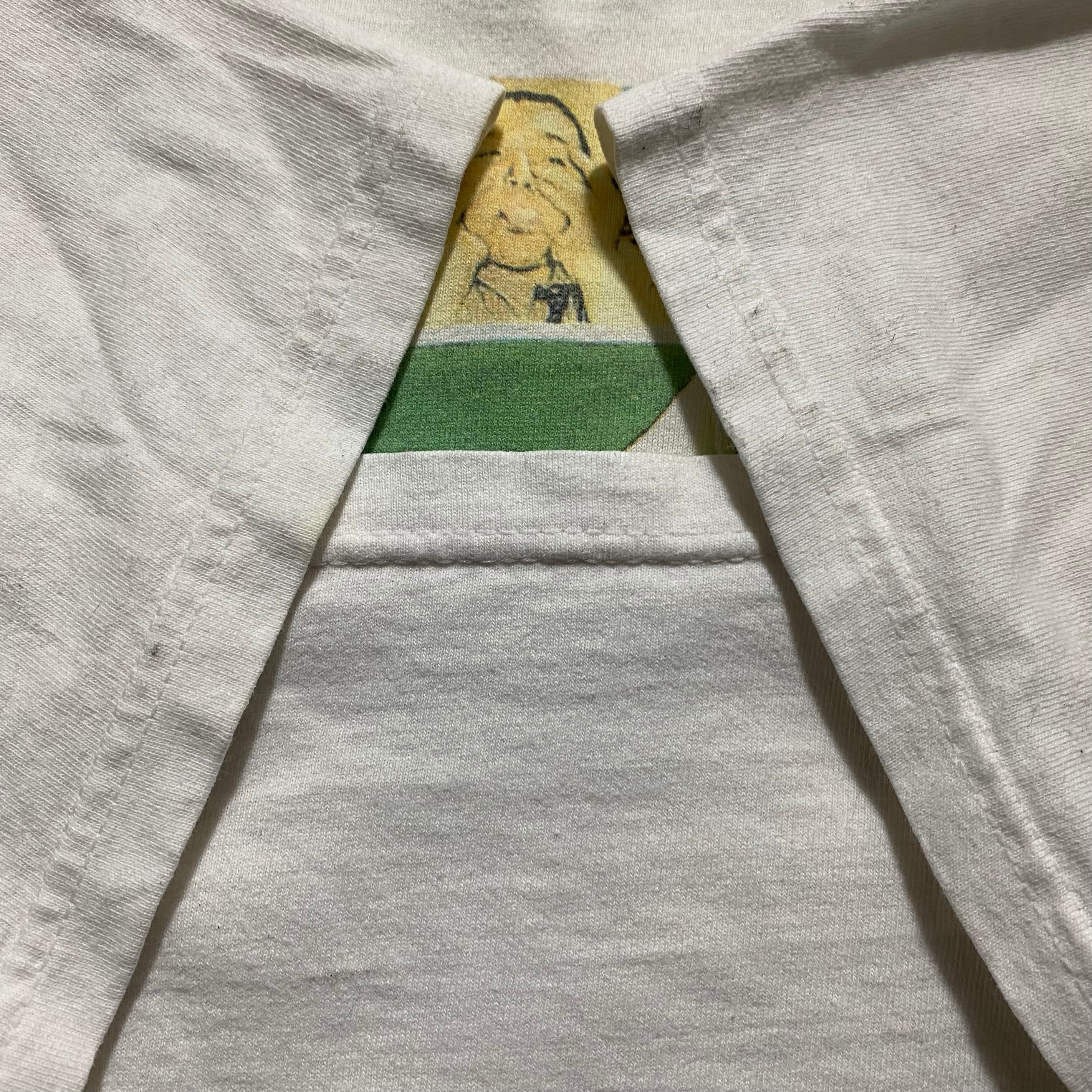 vintage 1990's NORMAN ROCKWELL art tee “the dugout” | NOIR ONLINE