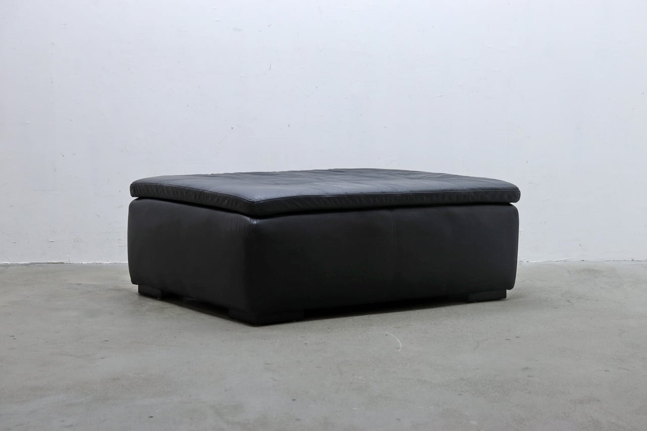 Boconcept ボーコンセプト 本革 Mezzo メッツォ オットマン スツール