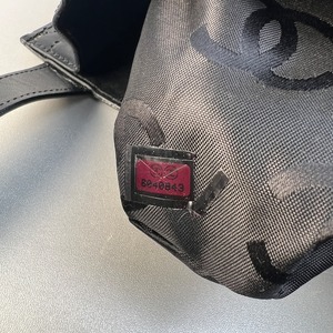 CHANEL シャネル ココマーク カメリア パテントレザー ハンドバッグ ブラック A-12104