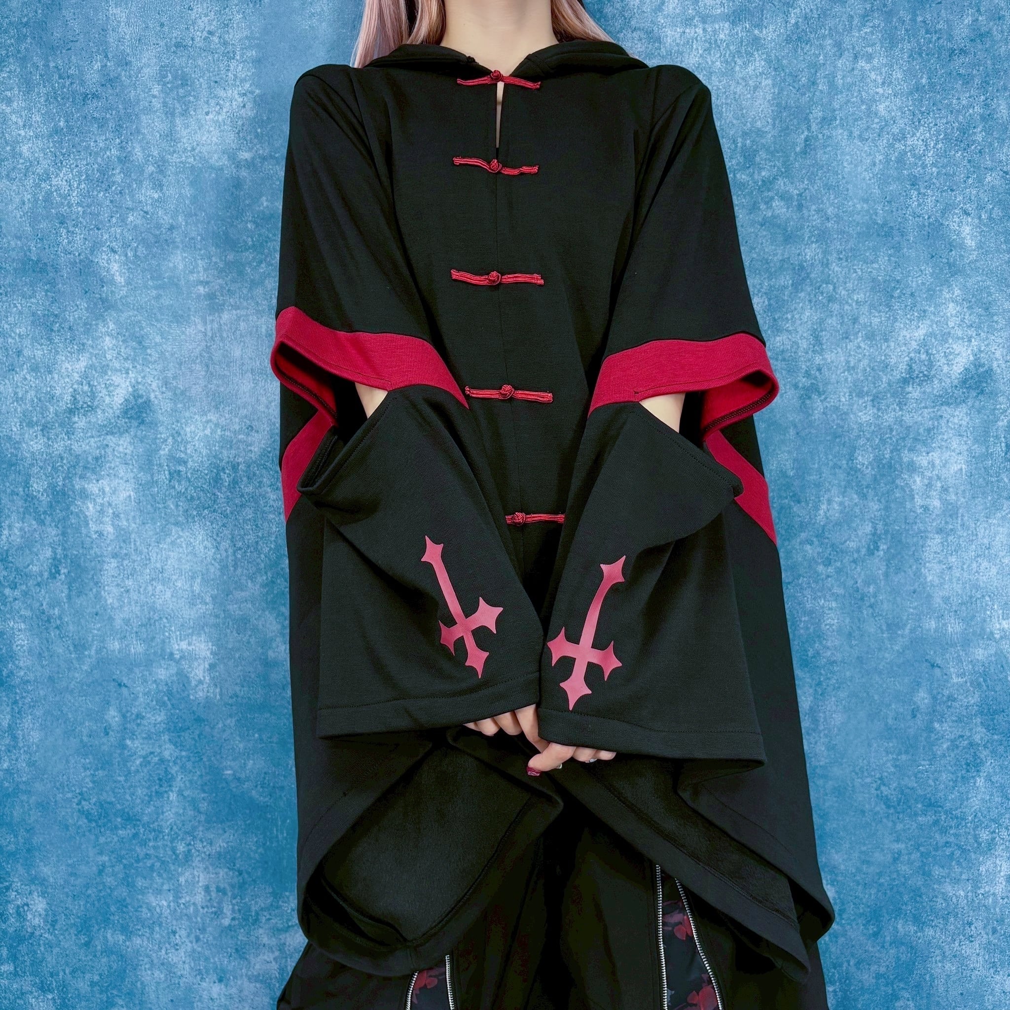 高品質 CHINA GOTHIC 着物風袖 HOODIE | NIER CLOTHING