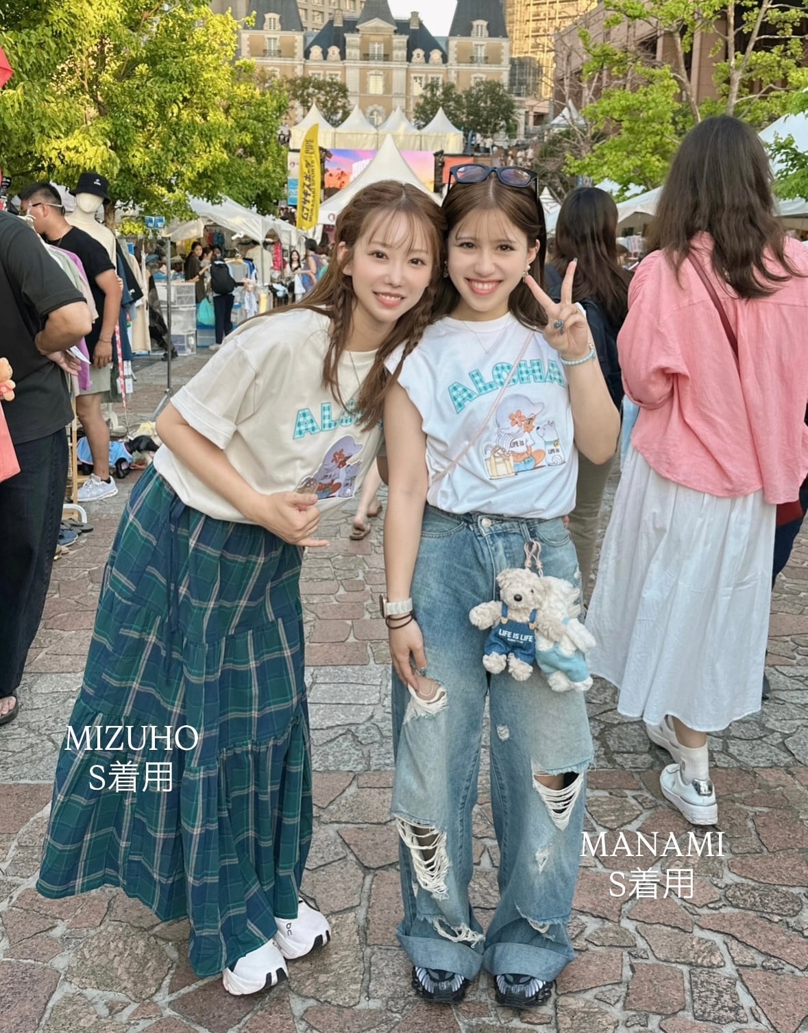 【mapuaコラボ】パラカALOHA ワッペンTシャツ ¥6,990+tax