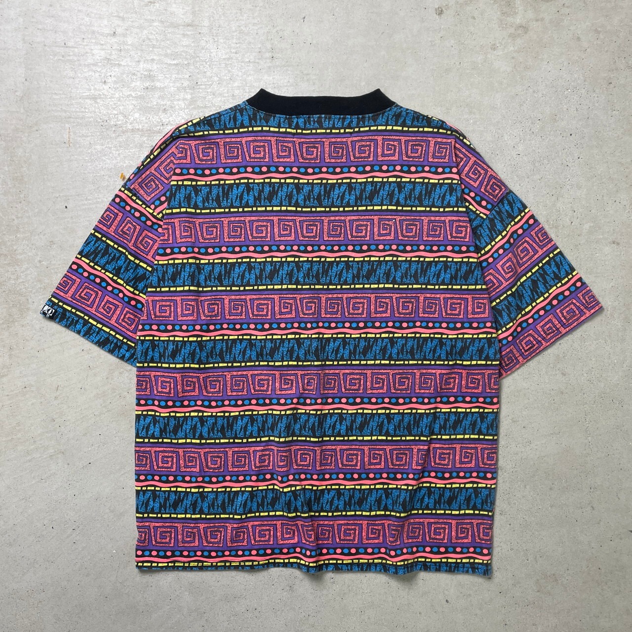 90年代 USA製 COLOWEAR ネイティブ柄 オールオーバープリント 総柄 