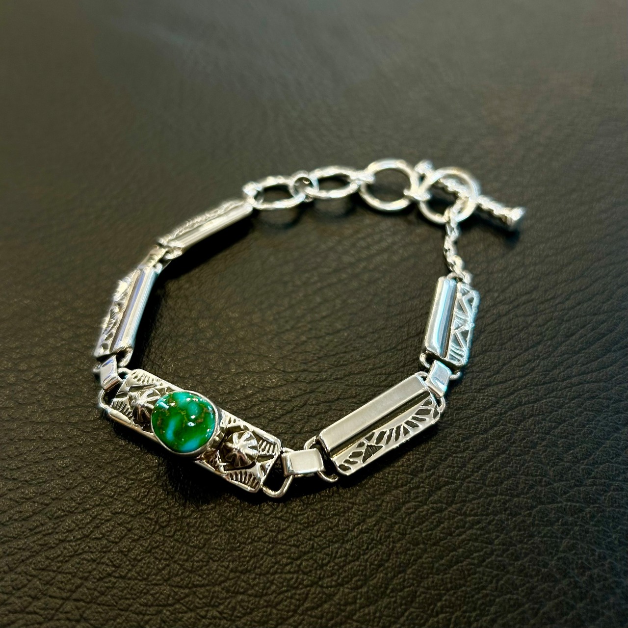 ヘンリーマリアーノ(HenryMariano) ソノランゴールドターコイズブレスレット - 1