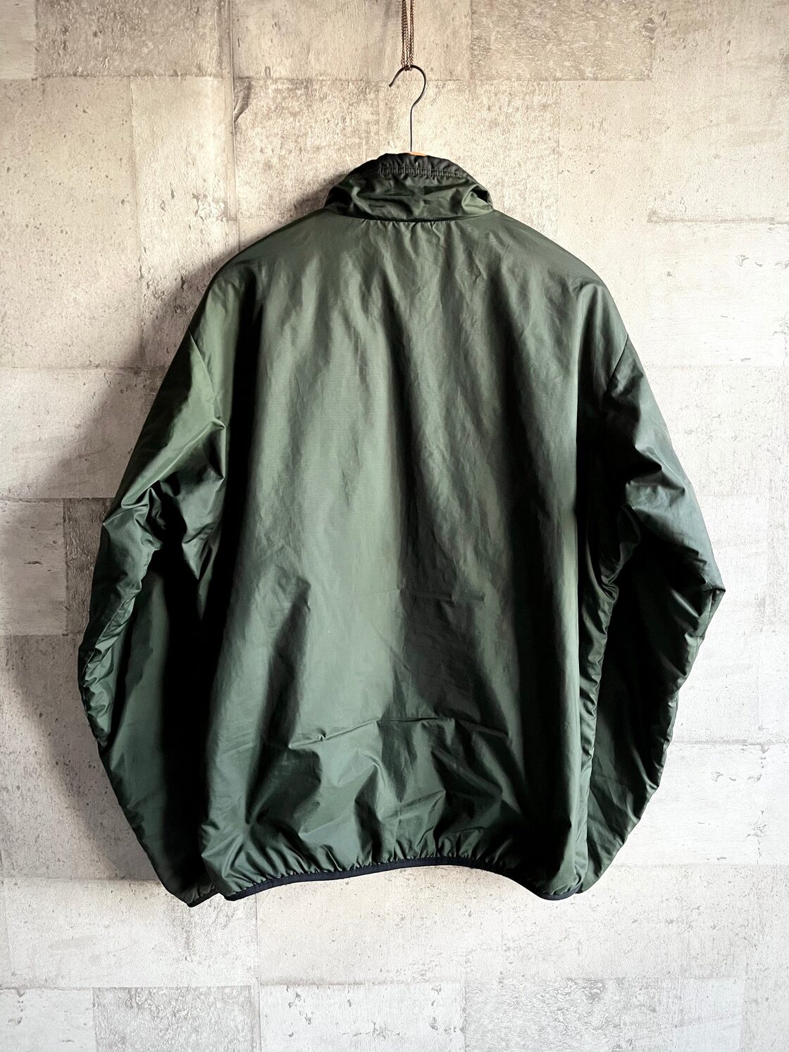 01s PATAGONIA P/O PUFFBALL JACKET OLIVE GREEN OLD VINTAGE 