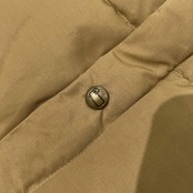 80s USA製 ビンテージ 紺タグ WOOLRICH ウールリッチ 60/40 ロクヨンクロス ダウンベスト M /ベージュ