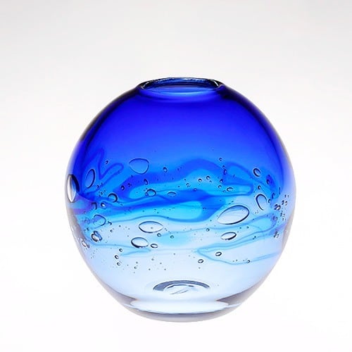 海の華M(一輪挿し) | 横濱硝子-YokohamaGlass-