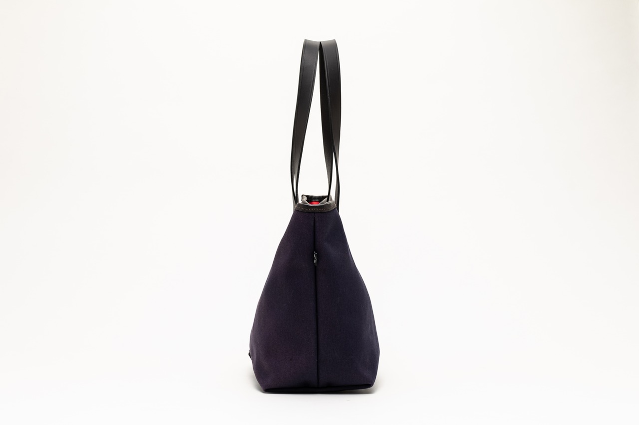 ECONOMY WIDE TOTE / DALBY CANVAS NAVY - 2