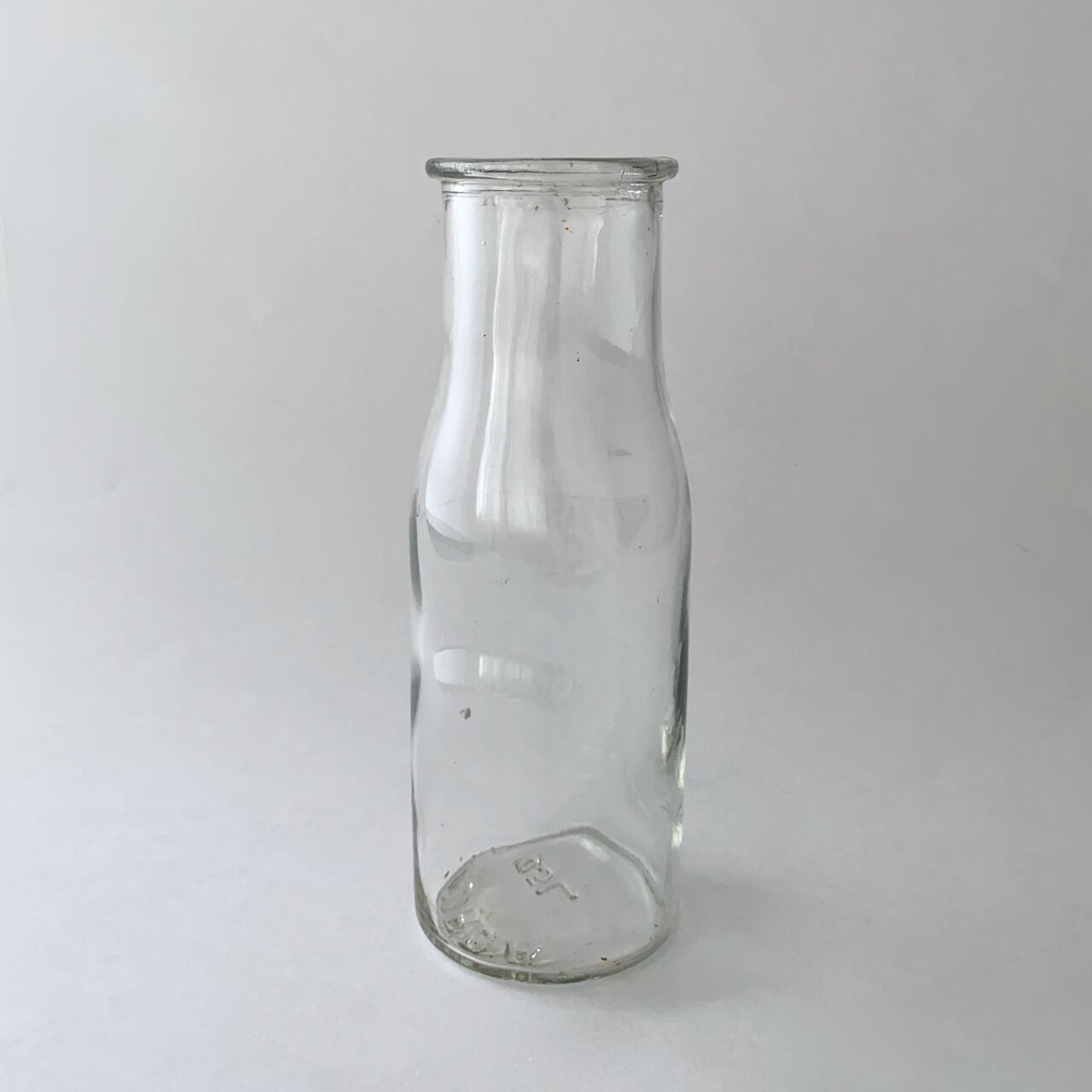 Vintage Thin Rim Milk Bottle 6
