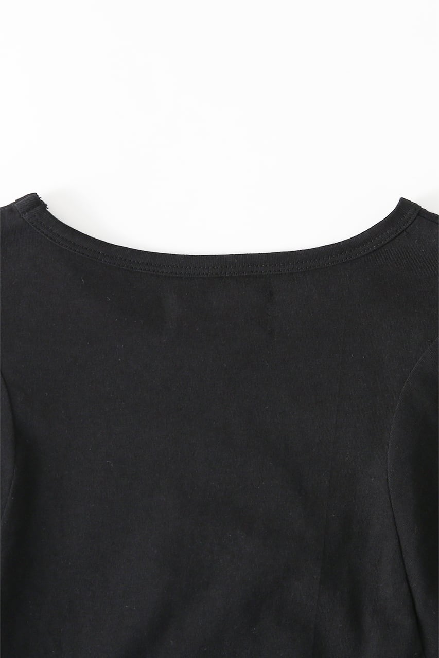 予約商品》〔SGN0921〕ペプラムラッフルTシャツ(大草直子さんご紹介