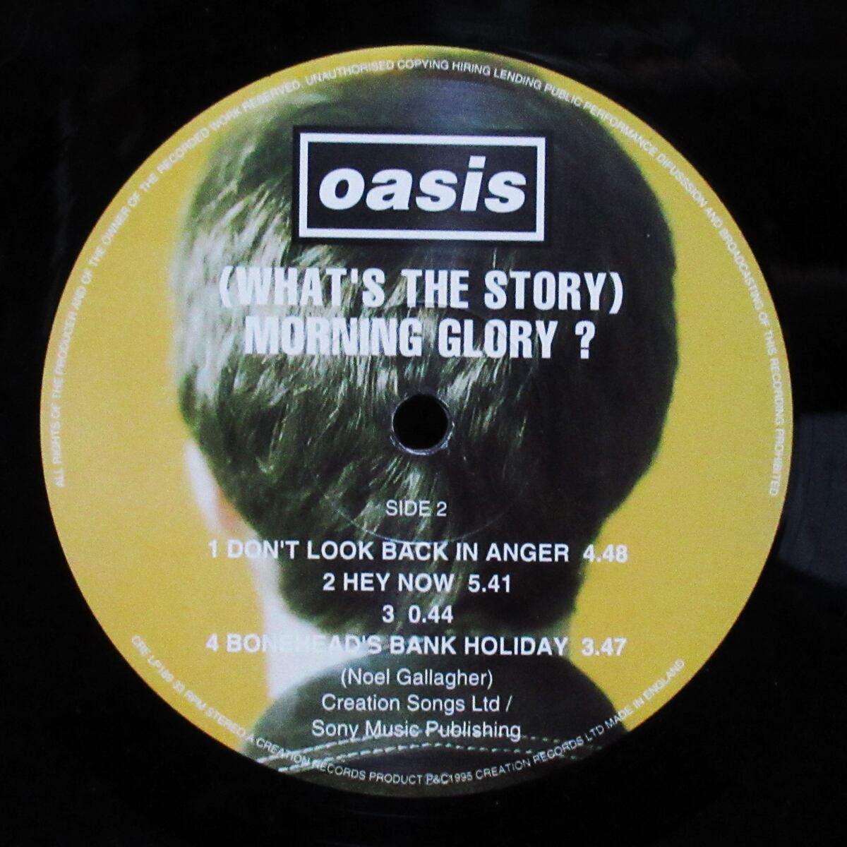 oasis レコード ukオリジナル盤 OASIS 「MORNING GLORY?」UKオリジナル盤