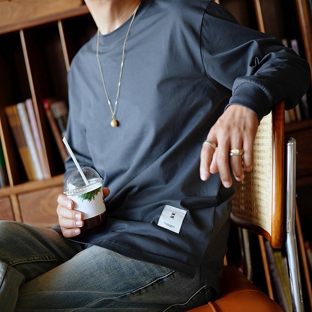 シンプルロングスリーブTシャツ 1033