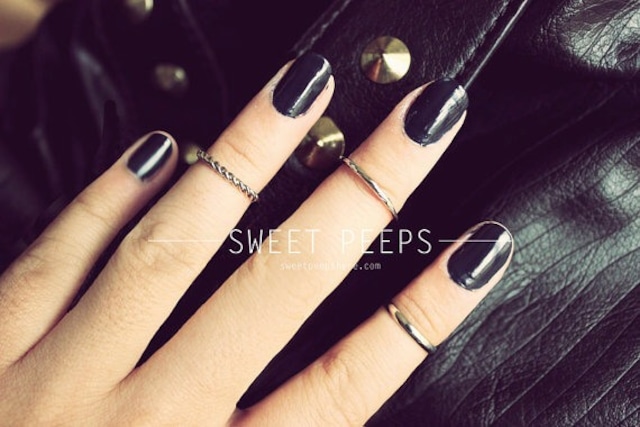 3 Silver Knuckle Rings