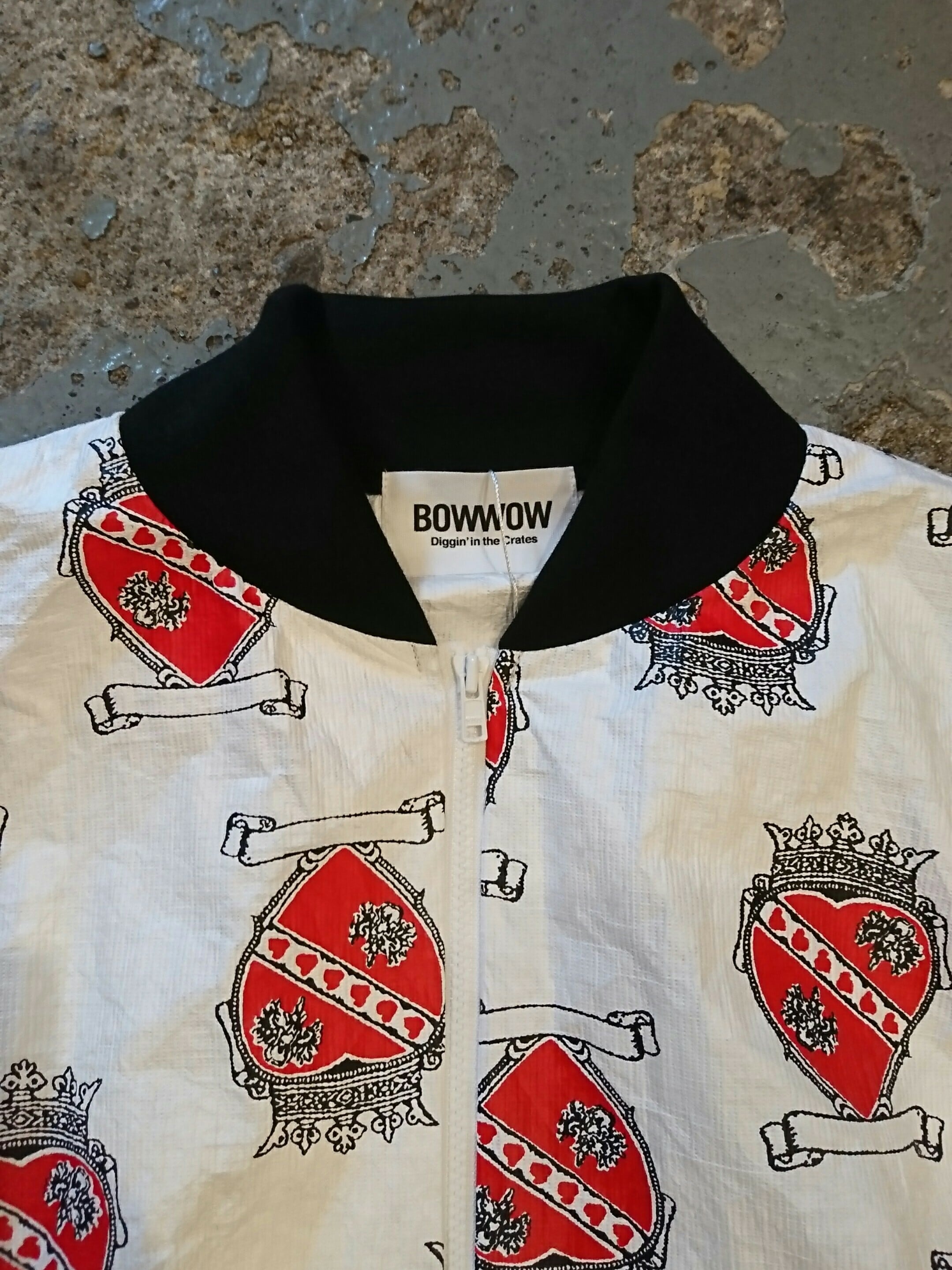 BOWWOW ペーパー ジャケット ブルゾン Nirvana カート ハート BOWWOW ペーパー ジャケット ブルゾン Nirvana カート ハート