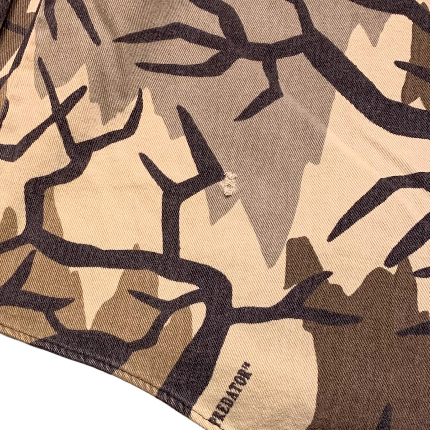 80〜90's USA製 PREDATOR CAMOUFLAGE Shirt XL / プレデター