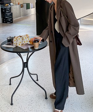 シティドレープロングコート 3color A0645