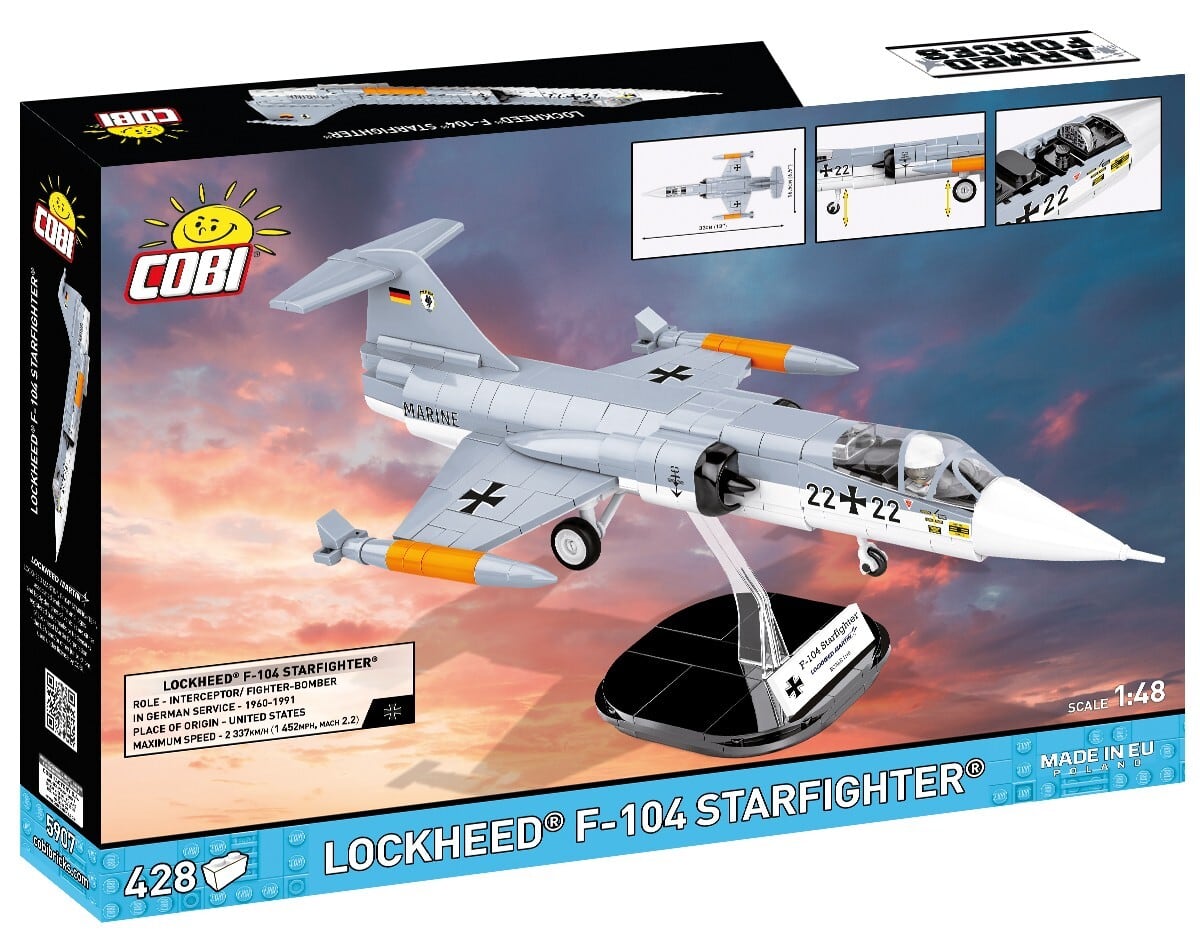 COBI #5907 F-104 Starfighter