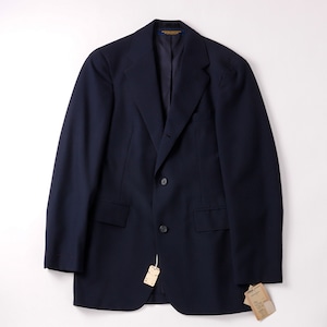 【未使用】70s BROOKS BROTHERS wool Navy blazer made in USA size37 dead stock extra condition /70年代 ブルックス ブラザーズ ウール 紺ブレ ネイビー ジャケット サイズ37 実寸SM程度 アメリカ製 ヴィンテージ 三つボタン スペアボタン タグ付