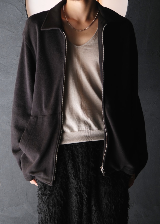 Y's for men 94SS cotton loose drizzler jacket