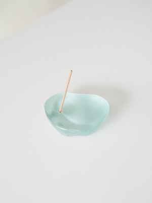 水石のお香立て (Blue)