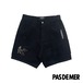 【PAS DE MER/パドゥメ】SBUGNINE SHORTS ショートパンツ / BLACK / SS26-14057