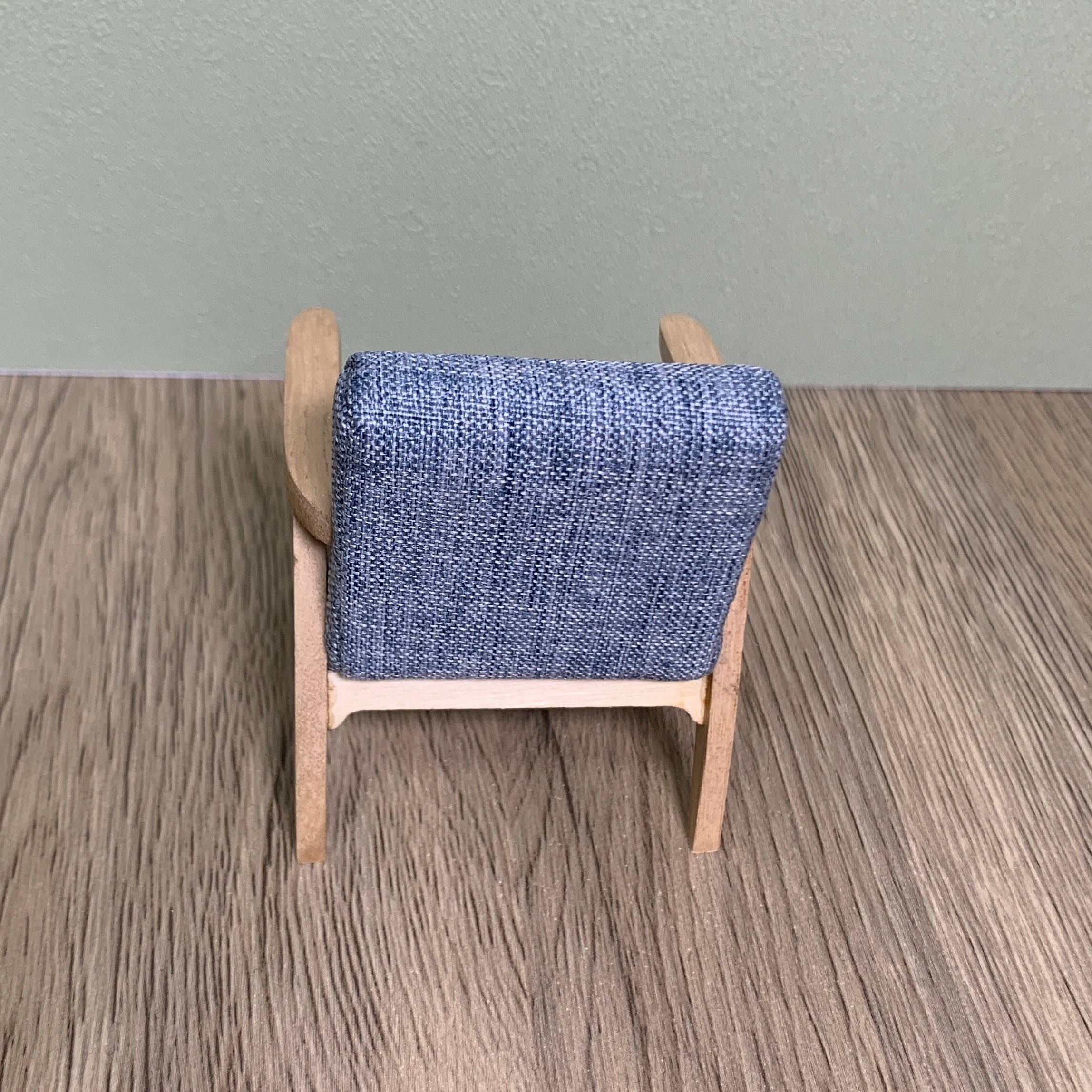 020-30184 ミニチュア家具 ＊1/12サイズ＊ table&chair ソファ 1人掛け