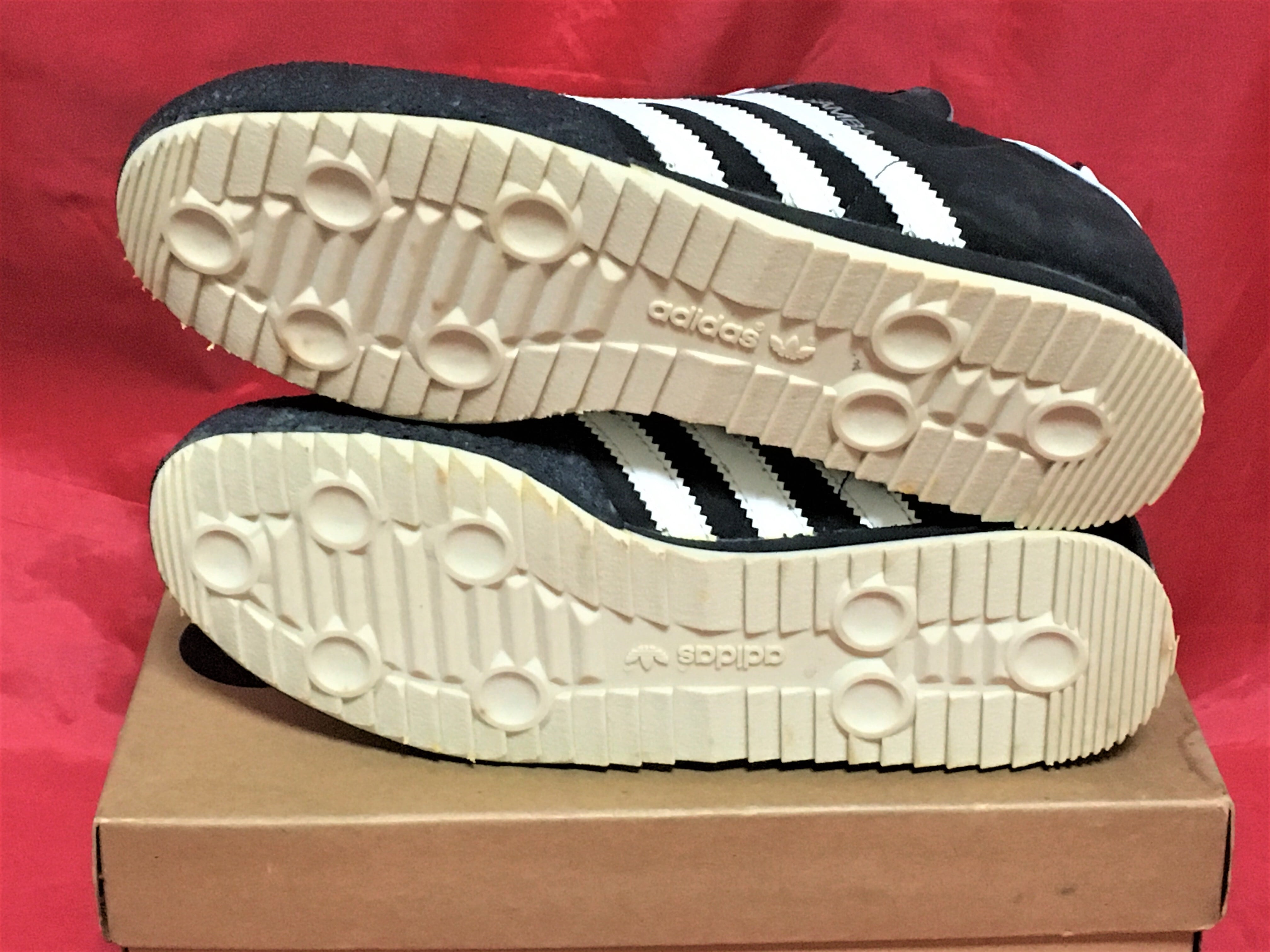 adidas（アディダス） SAMBA SUPER J. （サンバ スーパー）黒/白 90s