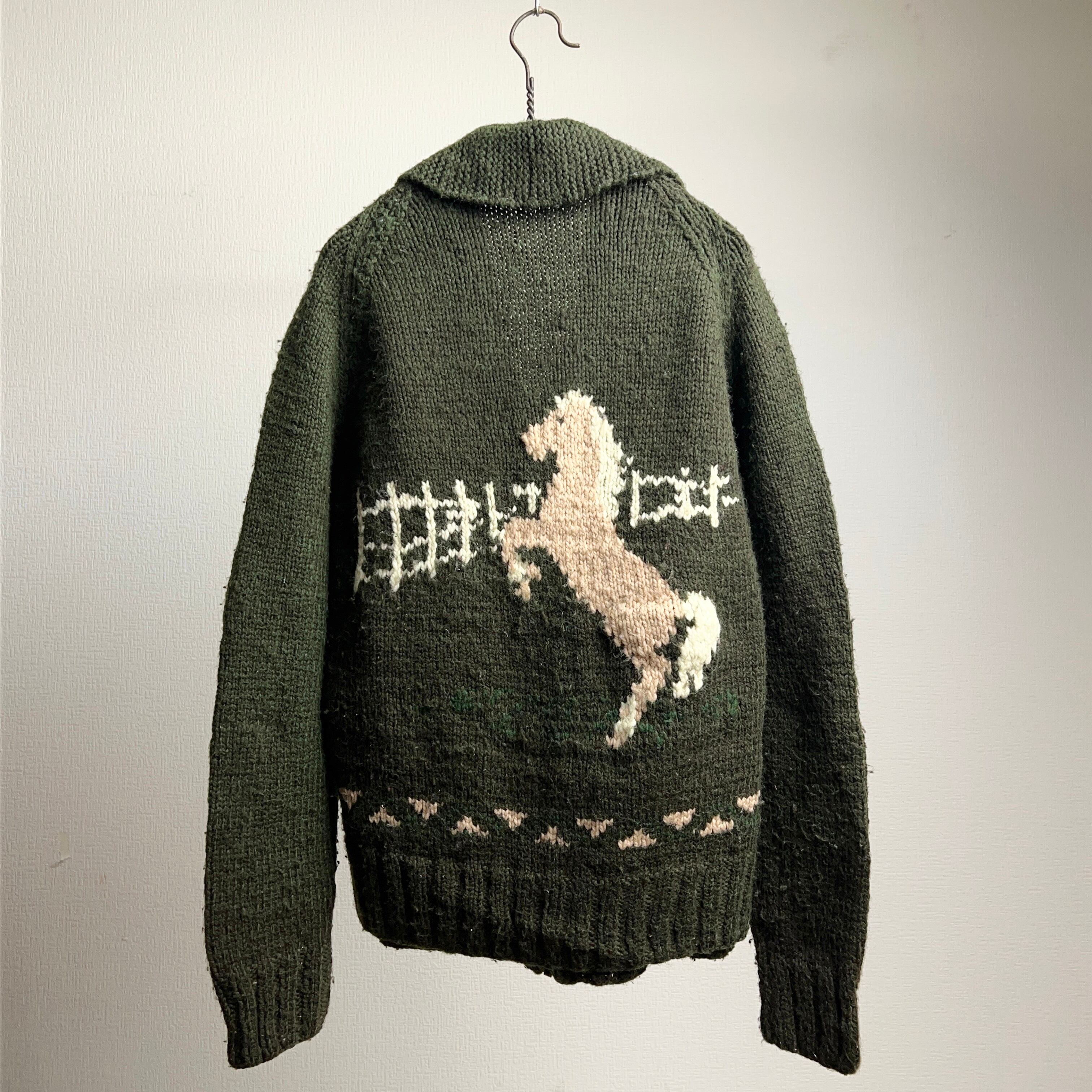 vintage cawchin knit sweater s　フリーサイズ
