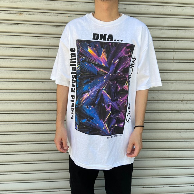 デッドストック　90s USA製　DNA サイエンス　グラフィックTシャツ　XL