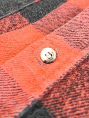 80s FIVE BROTHER FLANNEL SHIRT MADE IN USA Size XL