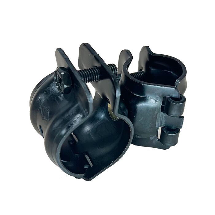 受注生産 ブラック ミニクランプ 異径 Φ19.1×Φ31.8 首振り・自在 10個 黒色,簡易クランプ,足場使用不可,プラスドライバー使用(専用工具不要),他のサイズも特注製造可能,細い単管パイプ用, インテリア,DIY,棚,ブラックアイアン,丸棒用金具,くめーる just ミニクラ