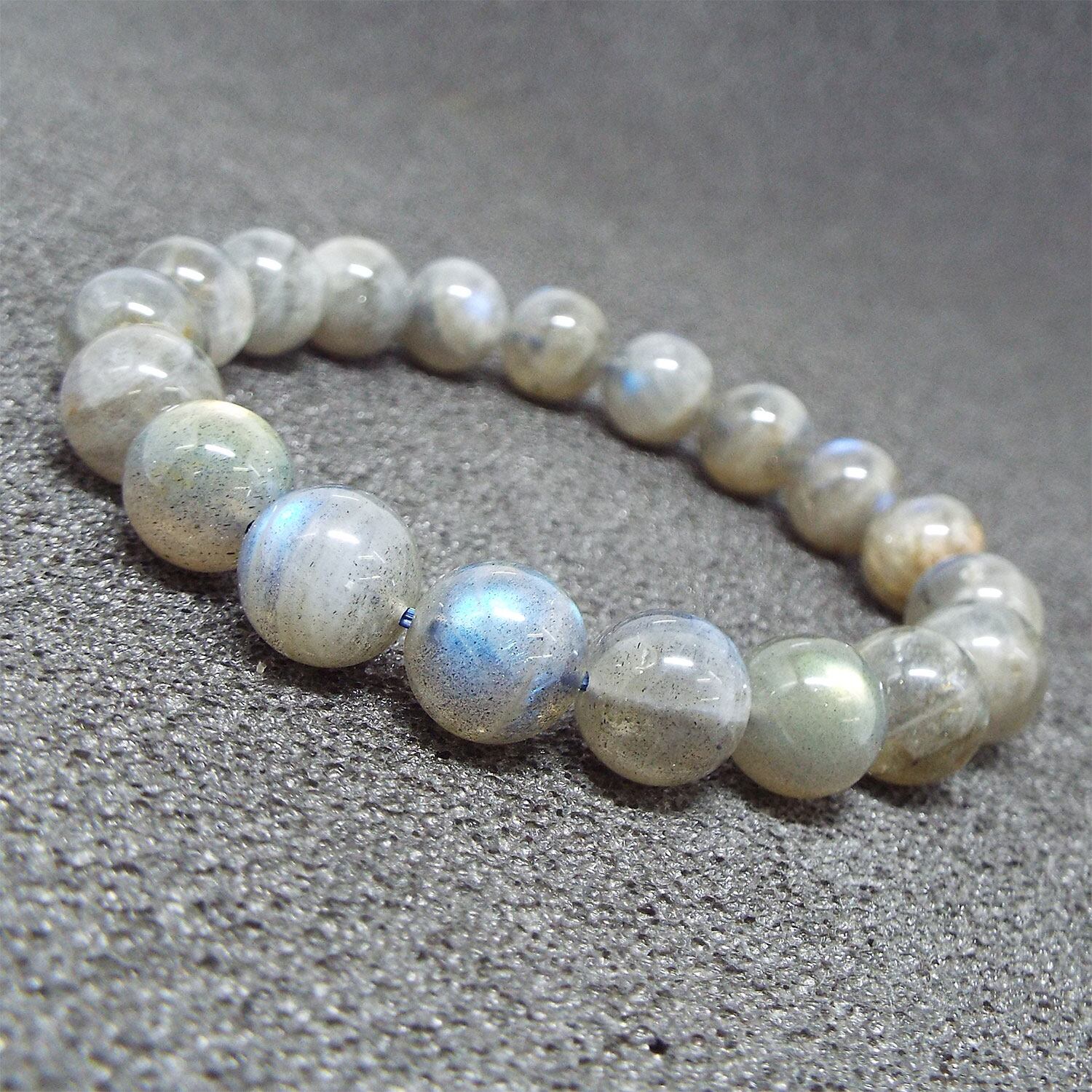 天然石　パワーストーン　ラブラドライトタワー 天然石 パワーストーン ブレスレット ラブラドライト 約10mm