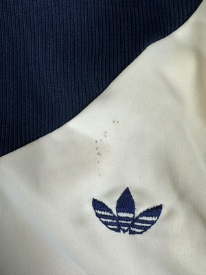 70~80s French Adidas Ventex Track Jacket with knit Collar